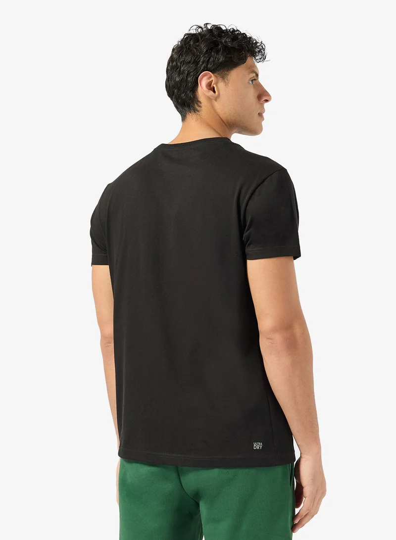 LACOSTE Ultra-Dry Turtle Neck T-Shirt