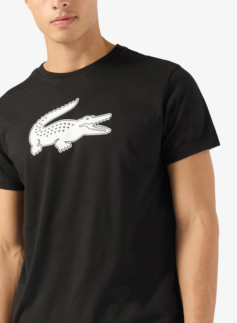 Lacoste  Ultra-Dry Turtle Neck T-Shirt for Men | Best Price UAE