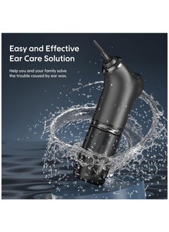 Ru syanl Electric Ear Wax Removal Kit Water Powered Ear Cleaner Safe and Effective Ear Cleaning Kit with 4 Pressure Settings Ear Wax Removal Tool for Adults and Kids  - Image 3