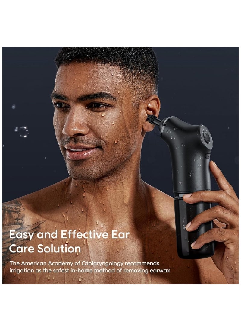 Ru syanl Electric Ear Wax Removal Kit Water Powered Ear Cleaner Safe and Effective Ear Cleaning Kit with 4 Pressure Settings Ear Wax Removal Tool for Adults and Kids  - Image 2