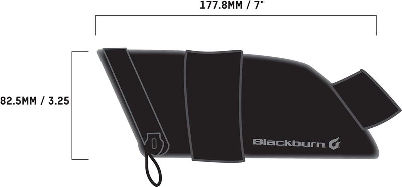 Blackburn Grid MTB Bike Seat Bag - Multi-Colour, Small Size - Image 5