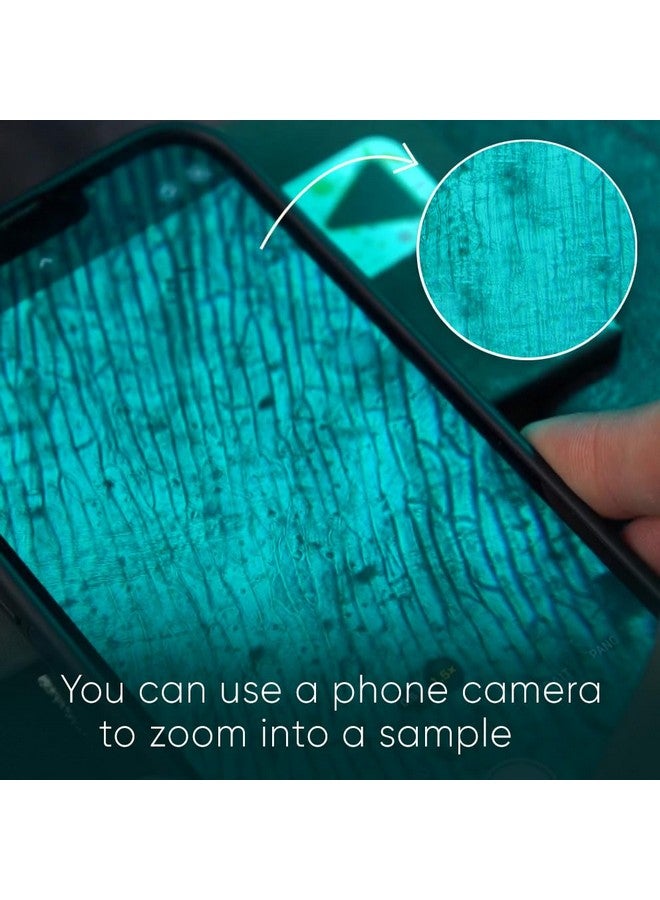 YOUDO Youdo Miniscope, DIY Microscope, Pocket-Size Microscope with 2 Sample Slides of Plant Cell & Mosquito, Science KIT for Kids & Students, YOUDO STEM Products  - Image 5