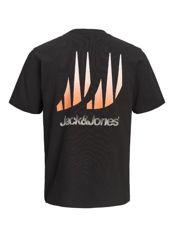 JACK & JONES Plus Size Graphic Crew Neck T-Shirt