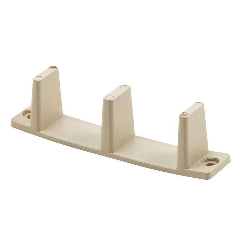 PrimeLine N 7527 Plastic Sliding Closet Door Guide for 138 Inch Thick Doors Tan Set of 1