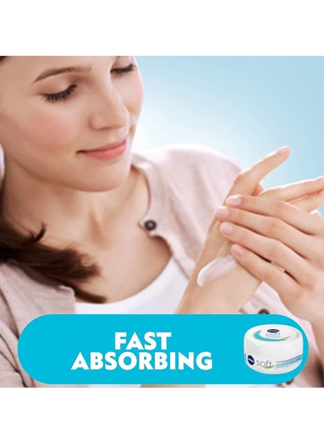 Nivea - Nivea Soft Refreshingly Soft Moisturizing Cream - 200ml - Image 1