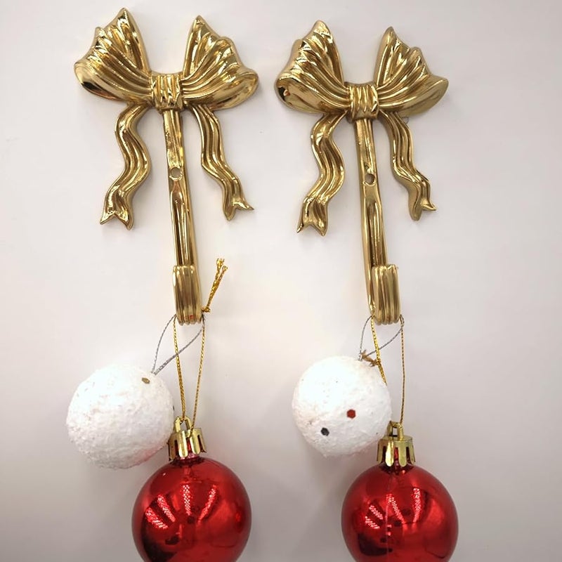Luozyy Brass Bowknot Wall Hook For Coat Hat Towel Small 2 36x4 17x0 70 Inch - Image 4
