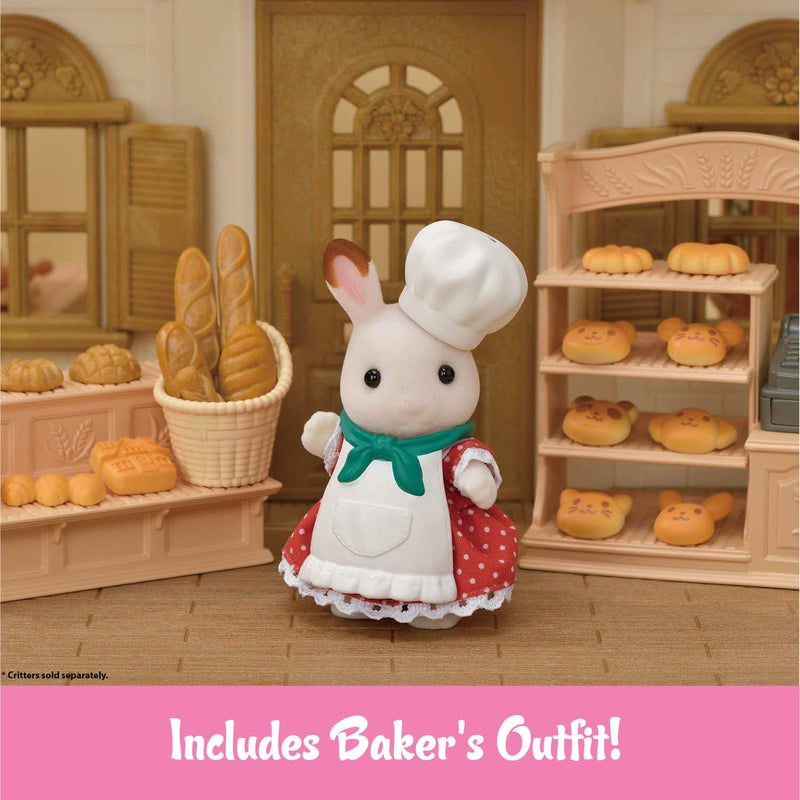 Calico Critters Bakery Shop Starter Set - Bake & Play with 53+ Pieces! - Image 2