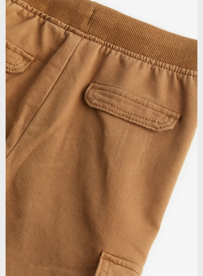 H&M Kids Essential Slim Fit Cargo Trousers