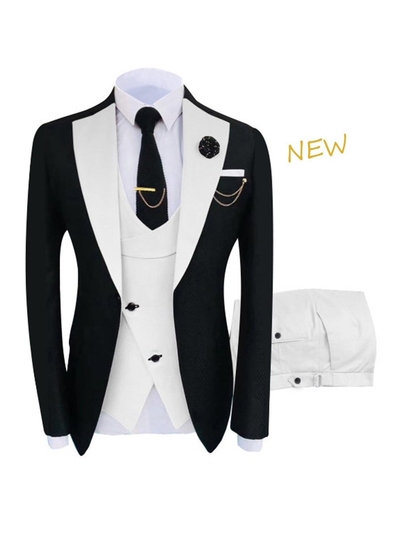 Warrior New Comfortable And Slim Fitting Men's Suit Set 