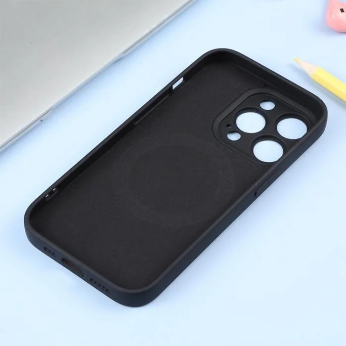 Polhammobile Polham Magsafe Compatible iPhone 14 Pro 6.1 inch Silicone Case, Camera Protector, Shock Absorber, Launch Case
