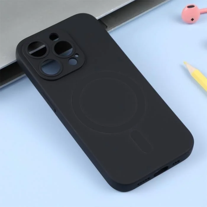Polhammobile Polham Magsafe Compatible iPhone 14 Pro 6.1 inch Silicone Case, Camera Protector, Shock Absorber, Launch Case