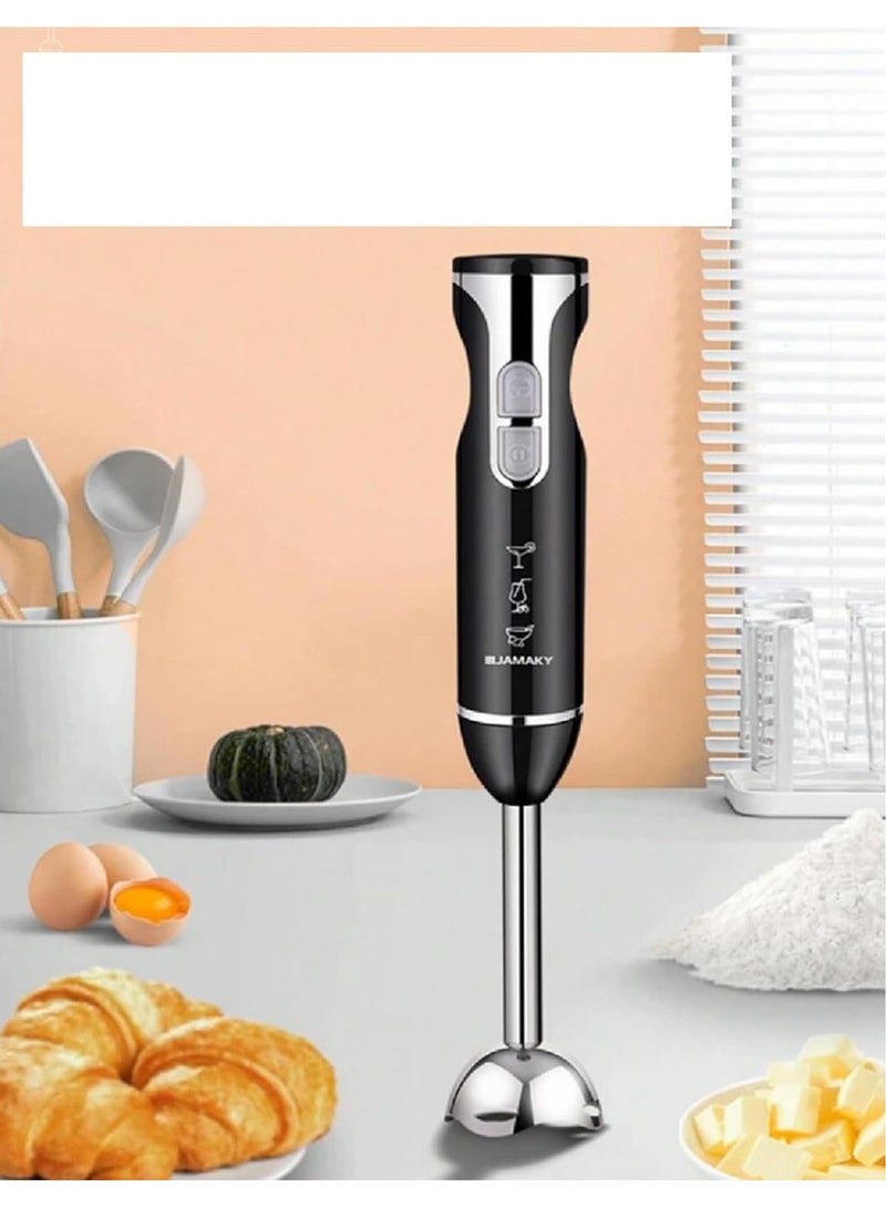 Hand Blender by Jamaki, 1000 Watt Stainless Steel Powerful Sharp Blades for Food Preparation with 2 Speeds Model JMK 3005, Multi  - Image 1