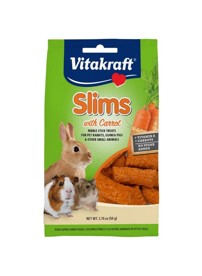 فيتاكرافت حلوى فيتاكرافت سليمز للحيوانات الصغيرة - جزر - حلوى مقرمشة - 1.76 أونصة - Image 1