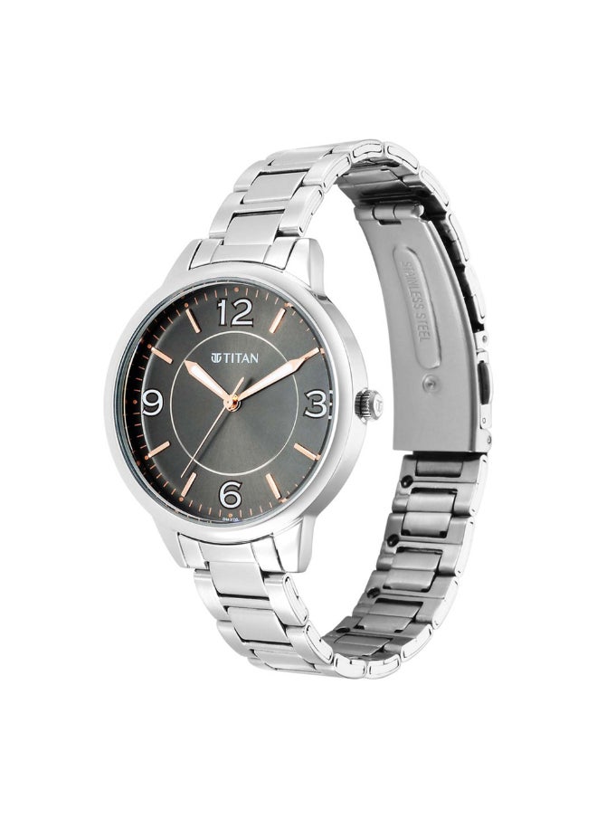 TITAN - Urban Anthracite Dial Analog Metal Strap watch for Women 2617SM08 - Image 1