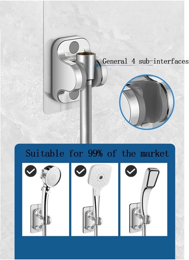 GUDOO - PVC Shower Hose Flexible Stainless Steel Handheld Shower Hose 59 Inches Replacement Hose for Handheld Shower Extra Long - Image 1