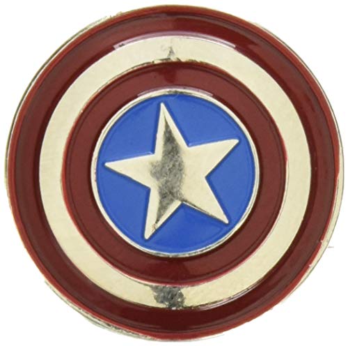Marvel Captain America Colored Pewter Lapel Pin - Image 1
