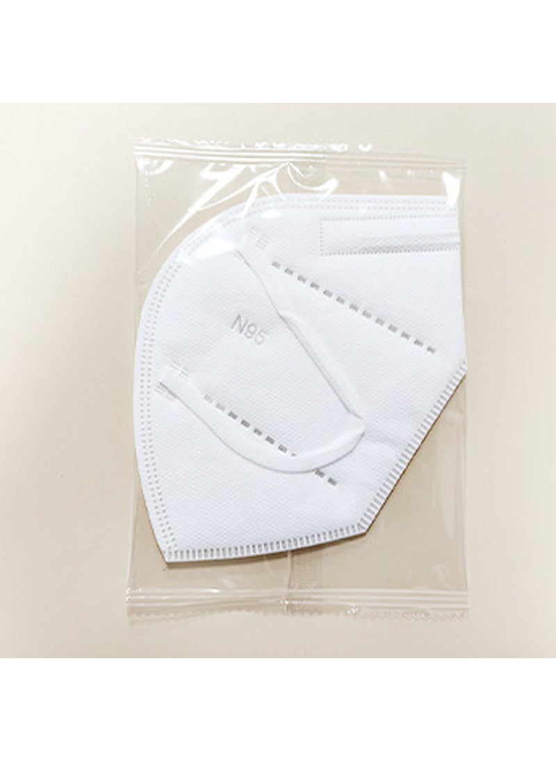Generic Adult N95 Mask 5-Layer Disposable Protective White 