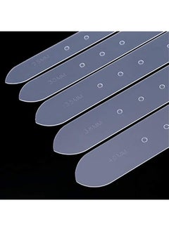 Generic 5pcs Acrylic Leather Craft Belt Hole Punching Template DIY Set, 25/30/35/38/40mm  - Image 5