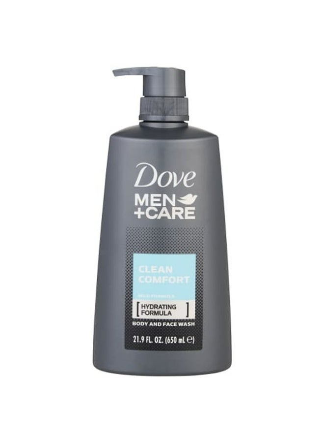 Dove Men+ Care Clean Comfort Body and Face Wash 650ml