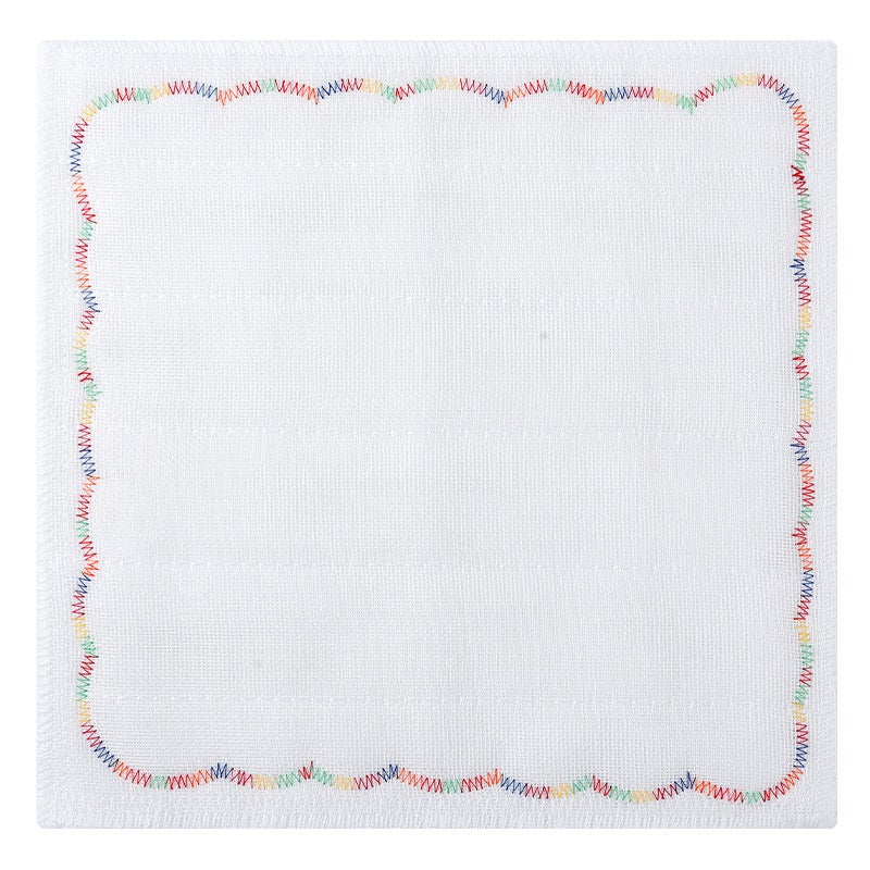 Generic Rainbow Cotton Oil-Repellent Thick Dishcloth Rainbow Rag Die 