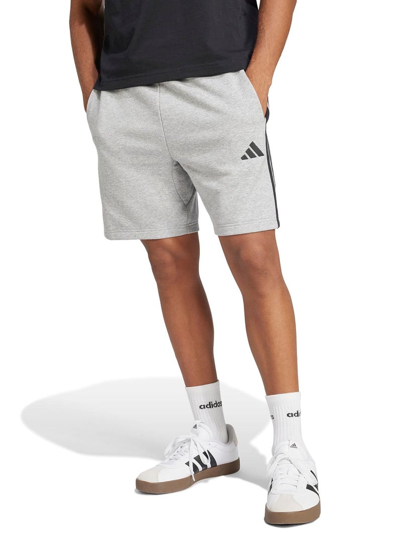 Adidas Essential 3-Stripes French Terry Shorts - Image 1