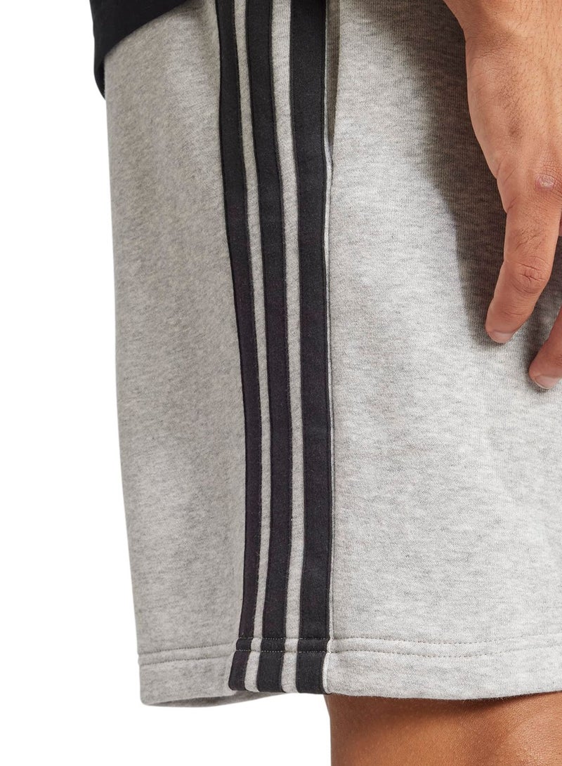 Adidas Essential 3-Stripes French Terry Shorts - Image 4