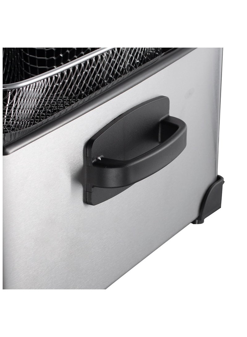 RAF Small Electric Deep Fryer for Home Use | Commercial Temperature-Controlled Fryer for Fries, Donuts, and Fried Snacks - Image 5