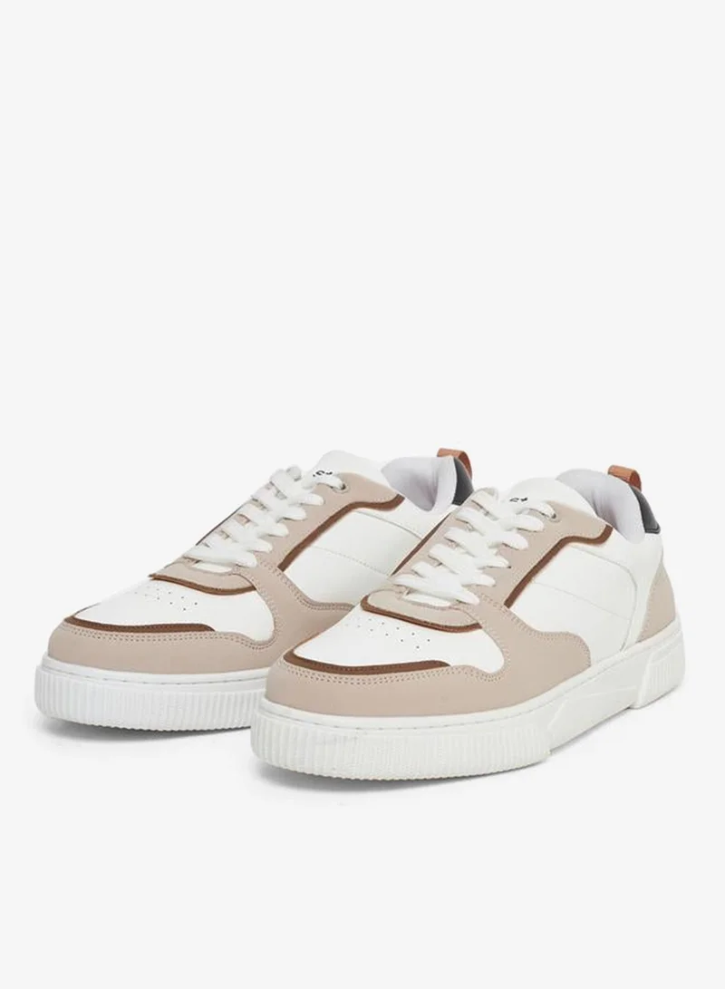 Styli Active  Panelled Lace Up Sneakers for Women | Best Price UAE