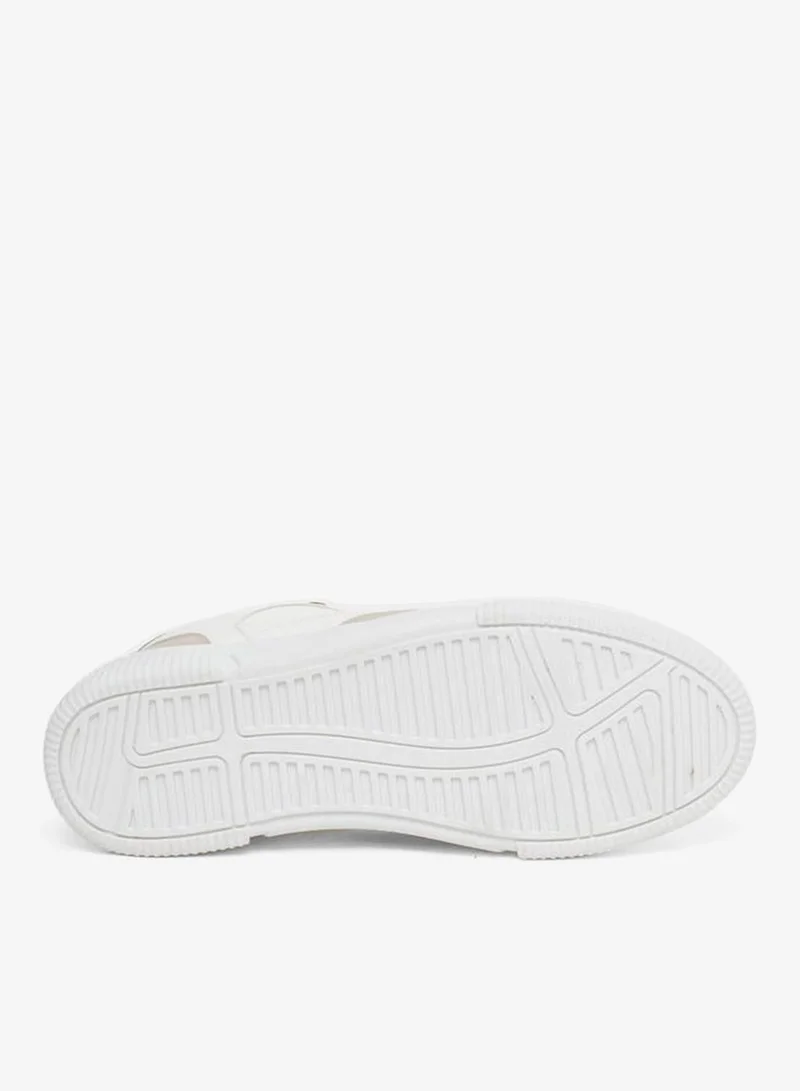Styli Active  Panelled Lace Up Sneakers for Women | Best Price UAE