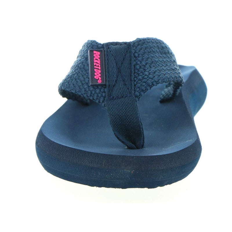 Rocket Dog Women's Sunset Webbing Flip Flop, Navy, 9 - Image 5