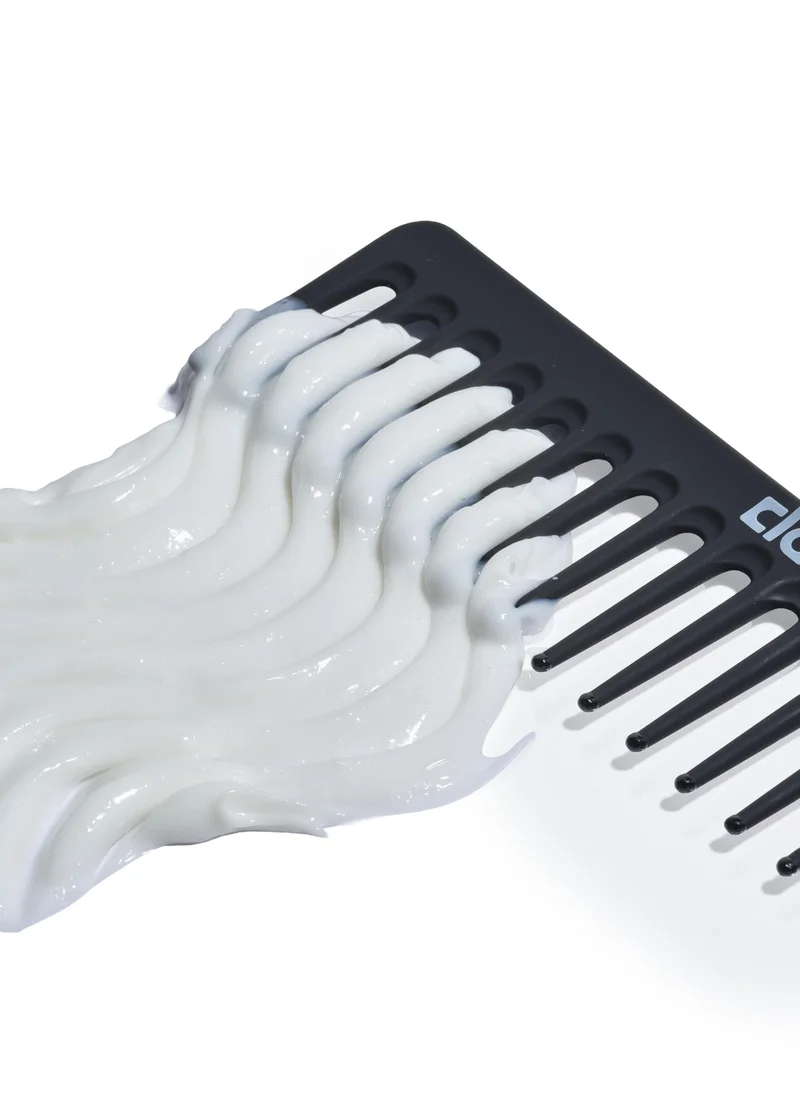 Clara  Clara Wide-Tooth Comb Brush – Curl Defining & Volume Styling Comb – Anti-Frizz Detangling for Wavy & Curly Hair for Women | Best Price UAE