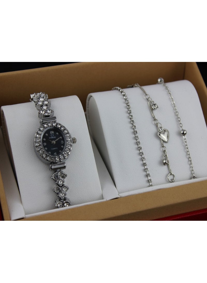Reclaim with Argireline Women's evening watch set 
