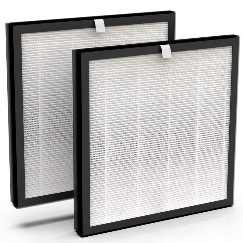 Vegebe A3 H13 HEPA Replacement Filter Compatible with VEWIOR A3 Air Purifier 2 Pack