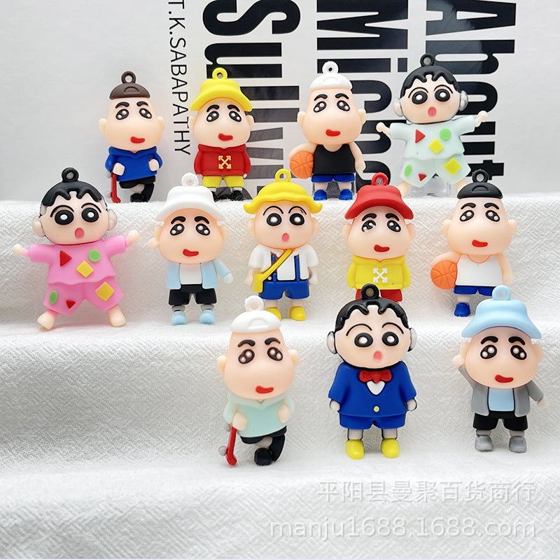 Crayon Shin-chan Cartoon Keychain - Image 2