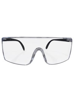 3M 3M 1709IN Safety Goggles Hard Coat Eye Protector Anti Pollution Eyewear For Multipurpose Use In Riding Motorcycle, Construction, Clear Transparent Goggles (Pack of 1)  - Image 1