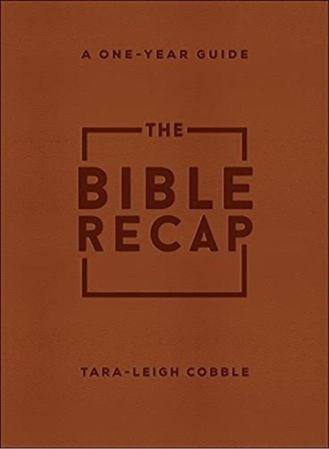 The Bible Recap ??? A One???Year Guide to Reading and Understanding the Entire Bible, Deluxe Edition ??? Brown Imitation Leather 