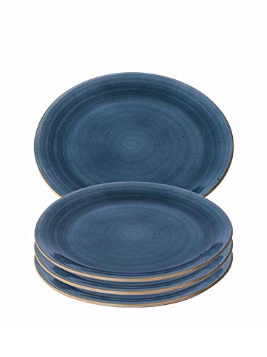 Goodhomes Designer Stoneware Dinner Plates (Set of 4 pcs) - Image 5