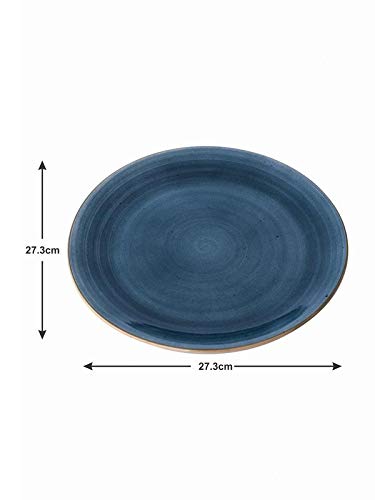 Goodhomes Designer Stoneware Dinner Plates (Set of 4 pcs) - Image 3