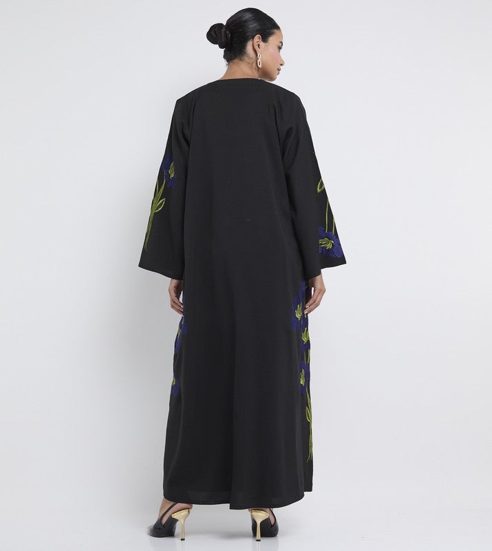 ROZA Elegant Embroidered Abaya - Image 4
