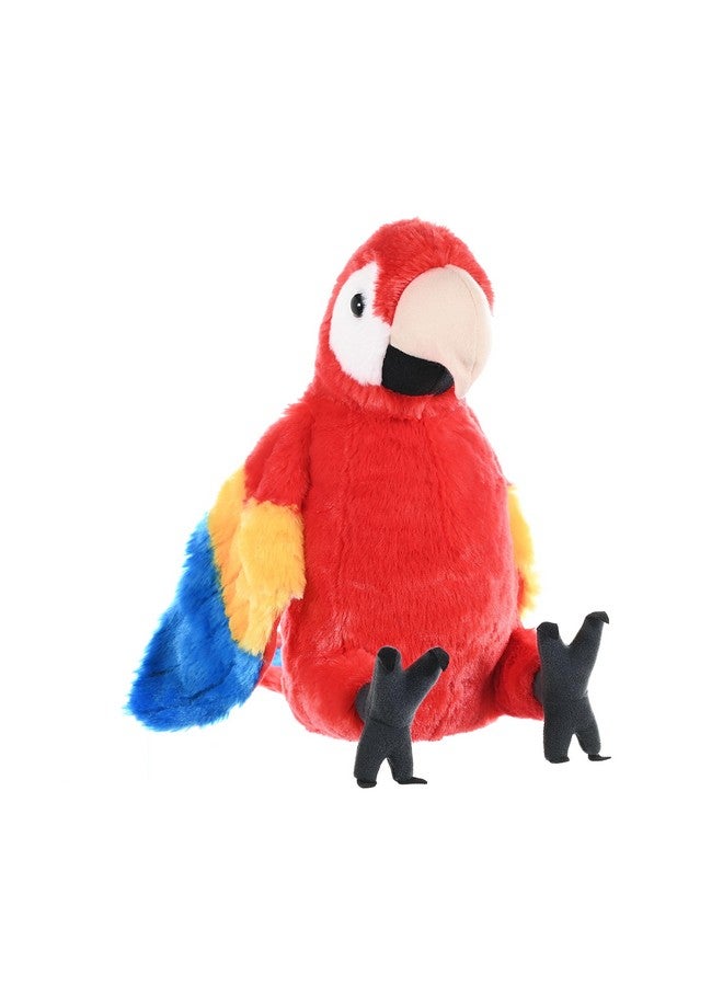 Wild Republic Scarlet Macaw Plush, Stuffed Animal, Plush Toy, Gifts for Kids, Cuddlekins 12 Inches