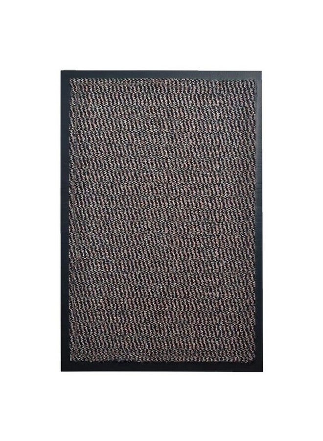 لوانس ليزا دواسة باب مطاطية مستطيلة شديدة التحمل مانعة للانزلاق رمادي داكن ورمادي 80 × 120 سم 1471763 - Image 1