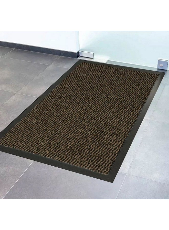 لوانس ليزا دواسة باب مطاطية مستطيلة شديدة التحمل مانعة للانزلاق رمادي داكن ورمادي 80 × 120 سم 1471763 - Image 3