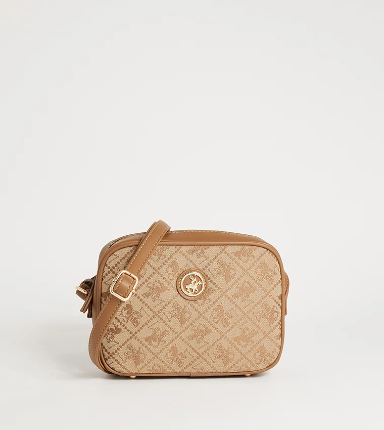 بيفرلي هيلز بولو كلوب حقيبة كاميرا بنقش الشعار