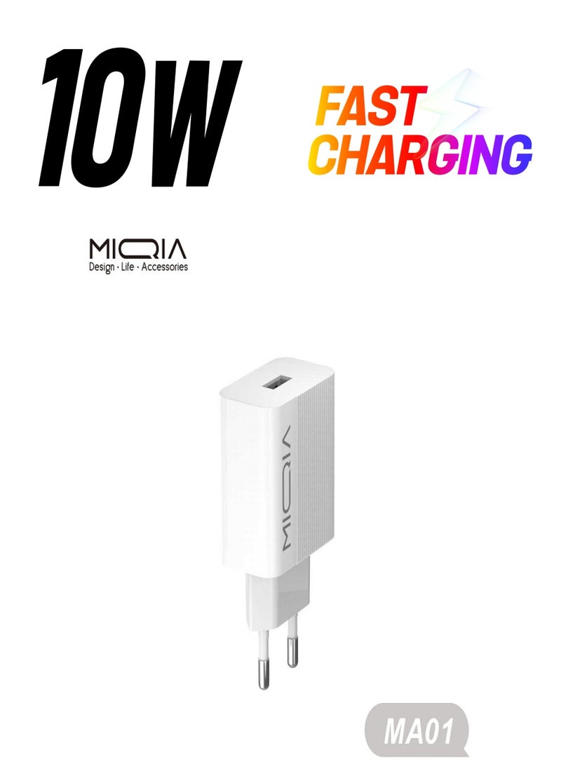 MIQIA MIQIA USB Charger White  - Image 1