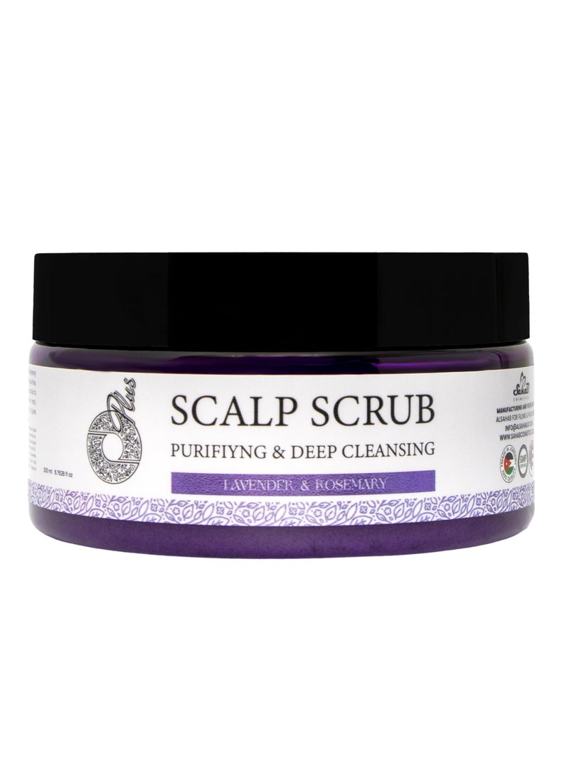 Oplus Scalp Scrub with Rosemary Oil and Lavender 200 ml