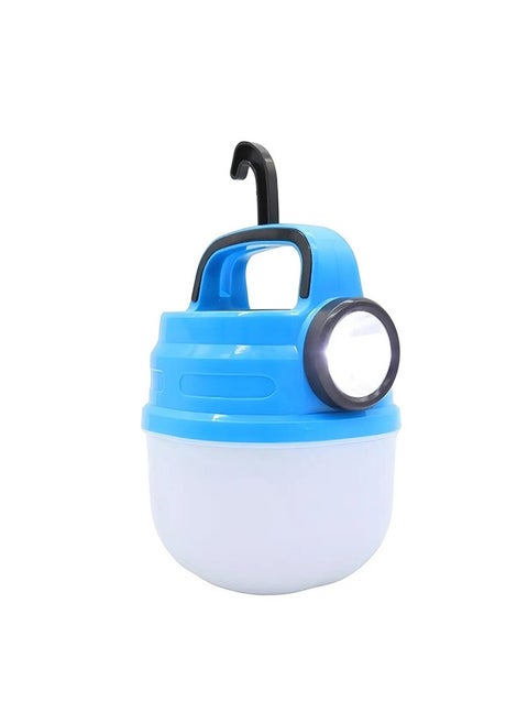 Rechargeable Emergency Flashlight Charged Via USB 50 Watts With Solar Cell