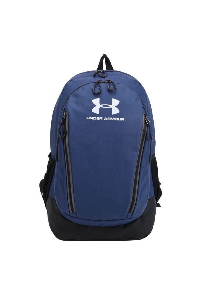 اندر ارمر 【موسم المدرسة】 حقيبة ظهر مدرسية ذات سعة كبيرة بسحاب ومطبوعة، حقيبة ظهر كلاسيكية للطلاب، حقيبة ظهر للكمبيوتر المحمول، حقيبة ظهر ملونة