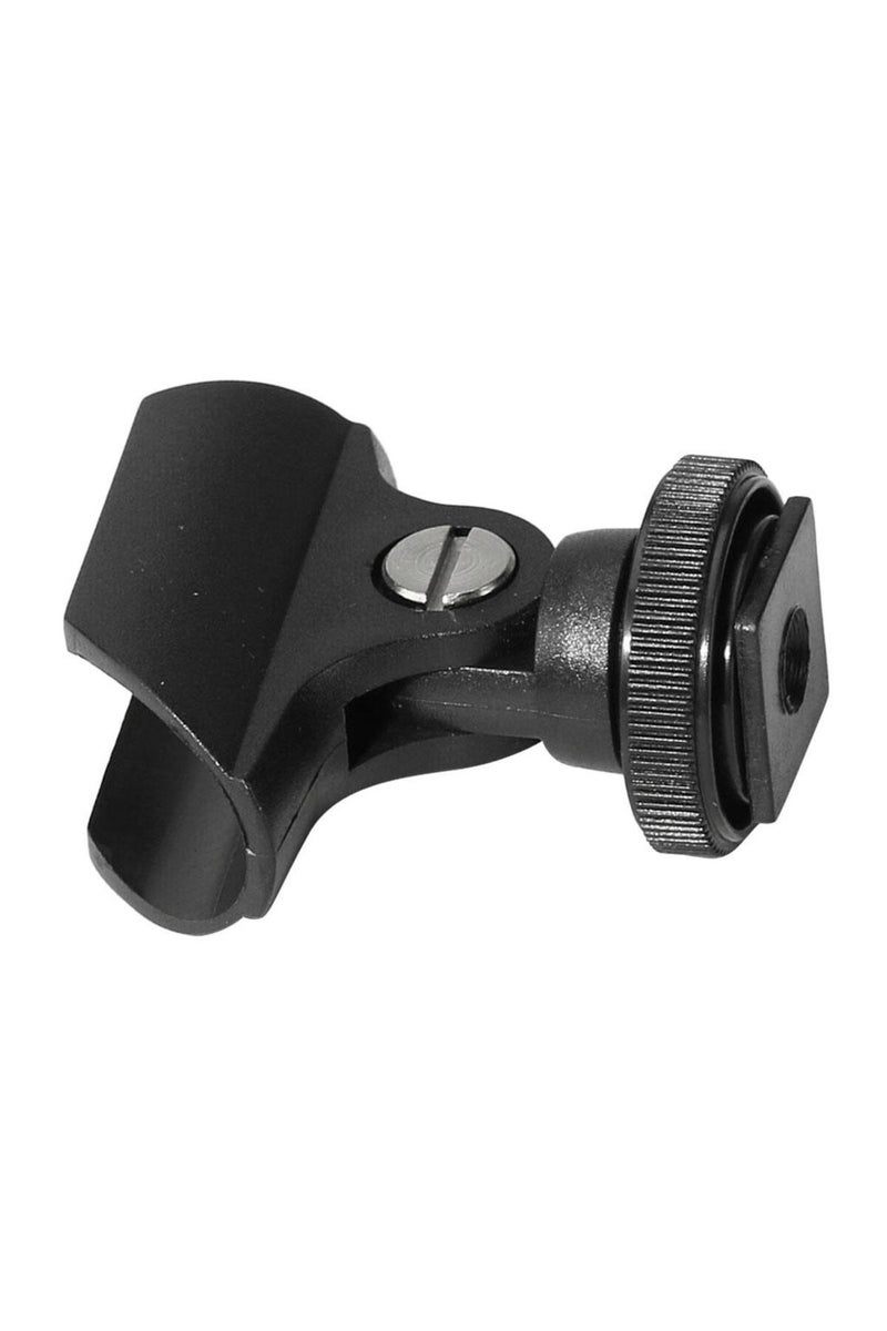 إيروريكس مشبك تثبيت الميكروفون على قاعدة التثبيت لكاميرا الفيديو/ملحقات ميكروفون المقابلات، سهل الاستخدام والتعديل... - Image 4