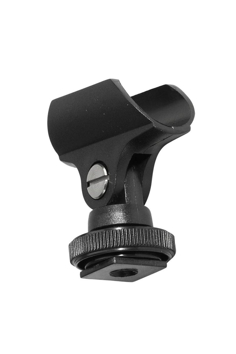 إيروريكس مشبك تثبيت الميكروفون على قاعدة التثبيت لكاميرا الفيديو/ملحقات ميكروفون المقابلات، سهل الاستخدام والتعديل... - Image 1