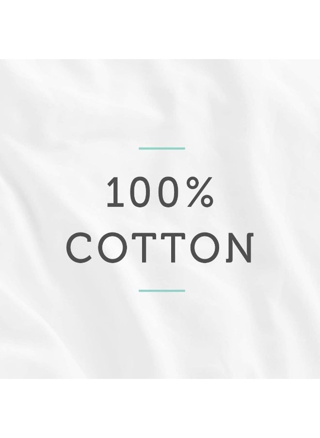 Aller-Ease - Aller-Ease 100% Breathable Cotton Pillow Protector for Sleeping, Standard 26" x 20" - 2 Pack - Image 1